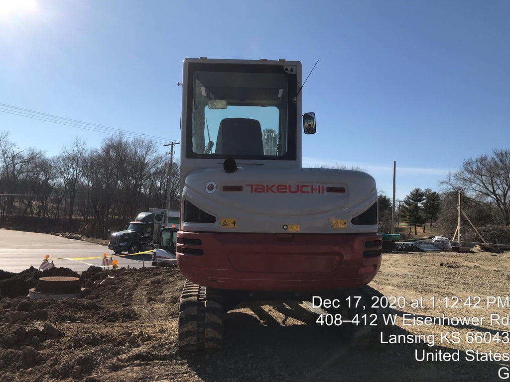 2020 Takeuchi TB240 CAB, AC/HEAT, THUMB