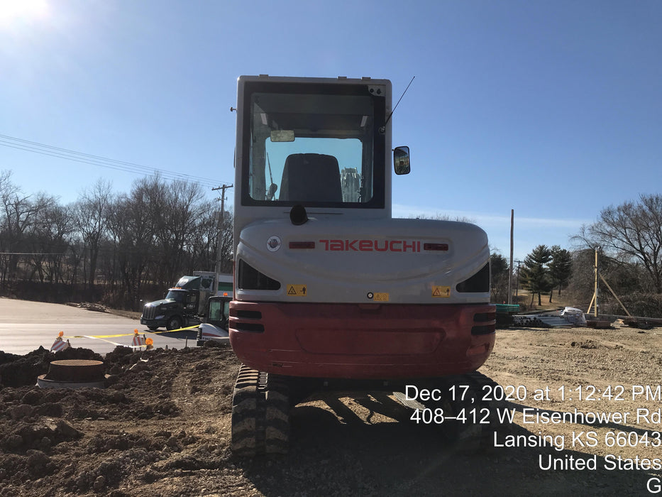 2020 Takeuchi TB240 CAB, AC/HEAT, THUMB