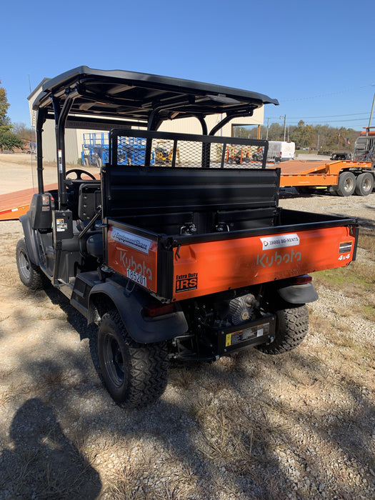2022 Kubota RTV-X1140W-H Plastic Canopy, Windshield Acrylic Clear, LED Strobe Light, Wire Harness Kit, Back up Alarm