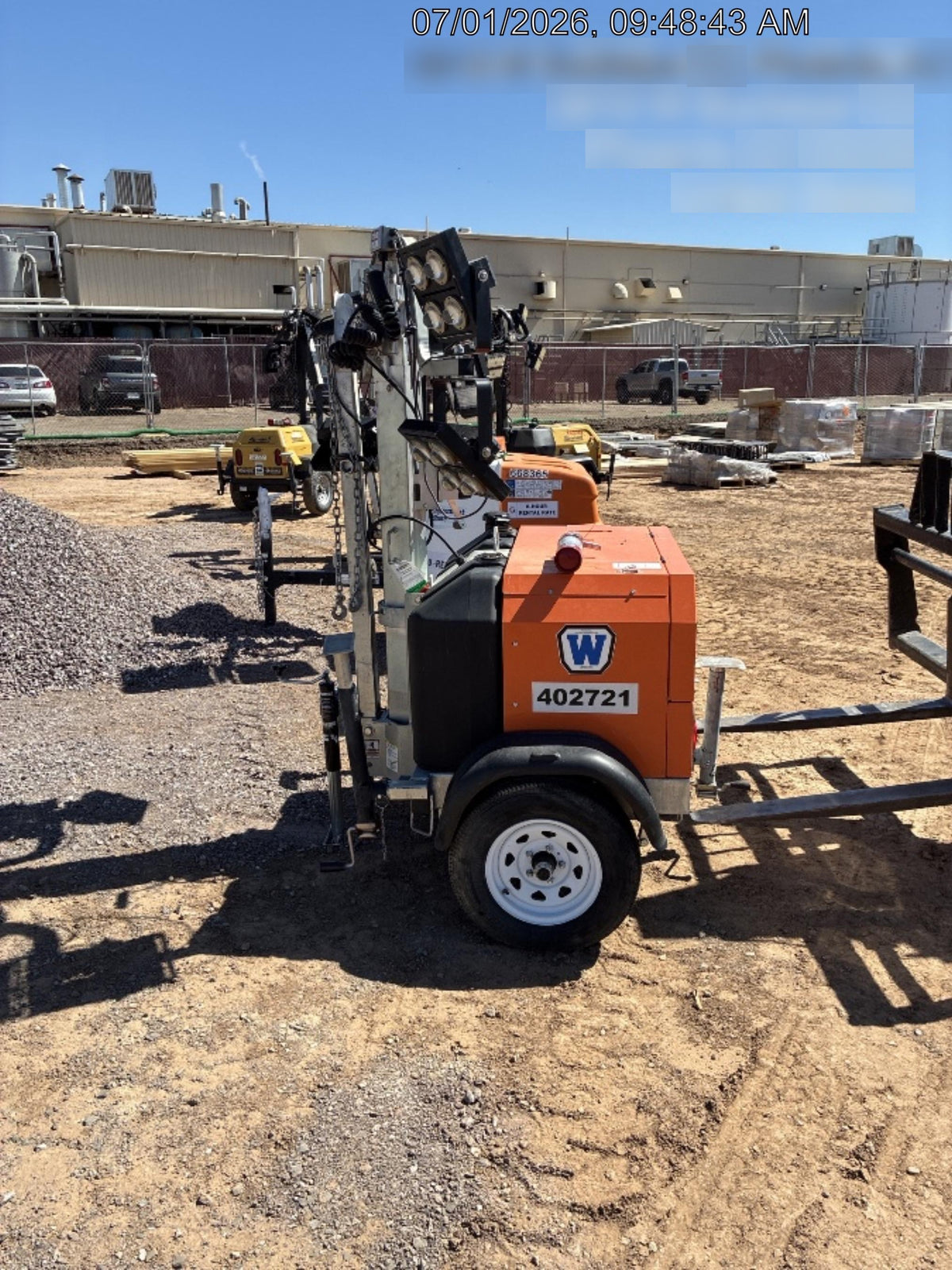 2024 Wanco WLTT-4MM4K Diesel, Deep Sea Controller, Shore Power Plug, Auto Start, (4) 350W LED Floodlights, 4kW Generator, 60 Gal Fuel Tank, 2" Ball, T3