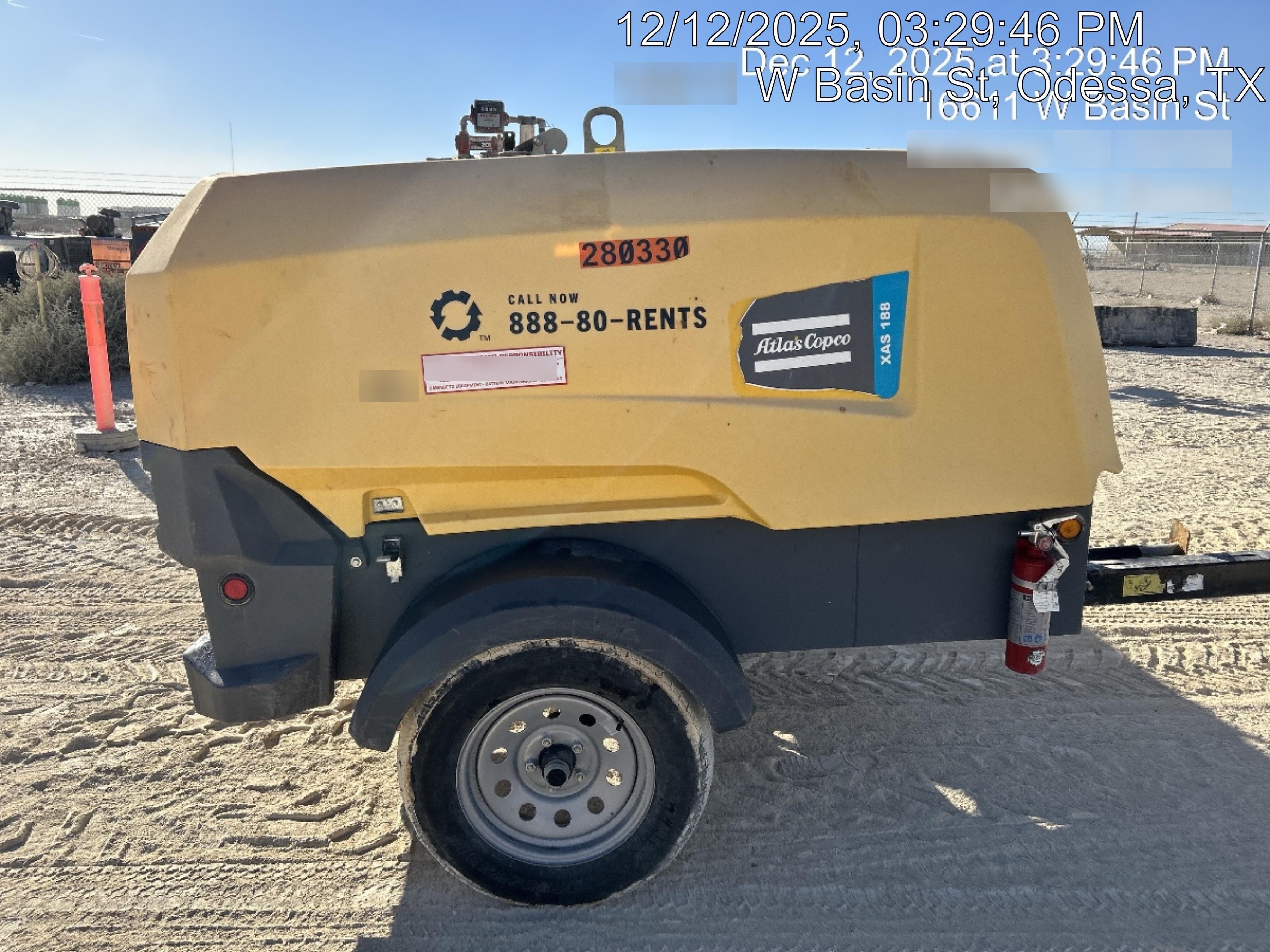 2022 ATLAS COPCO XAS188 CWK