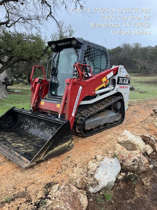 2022 Takeuchi TL6CR 65hp Kubota Diesel, Cab/Heat/Air, Rubber Tracks, Hydraulic QC