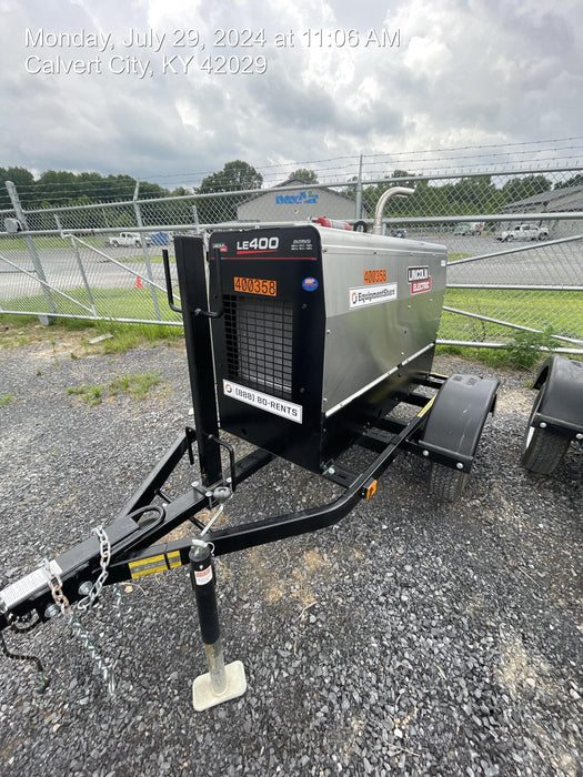 2024 Lincoln Electric LE400 Kubota V1505, Trlr, Cable Rack, Light Kit, ES Decals, T3