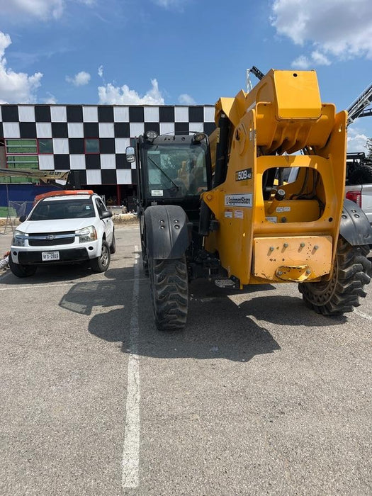 2020 JCB 509-42 Cab/Heat/Air, Solid Tires, Work Lights, Beacon, Aux Hydraulics, Back up Alarm, Lifting Eye, ES Decals