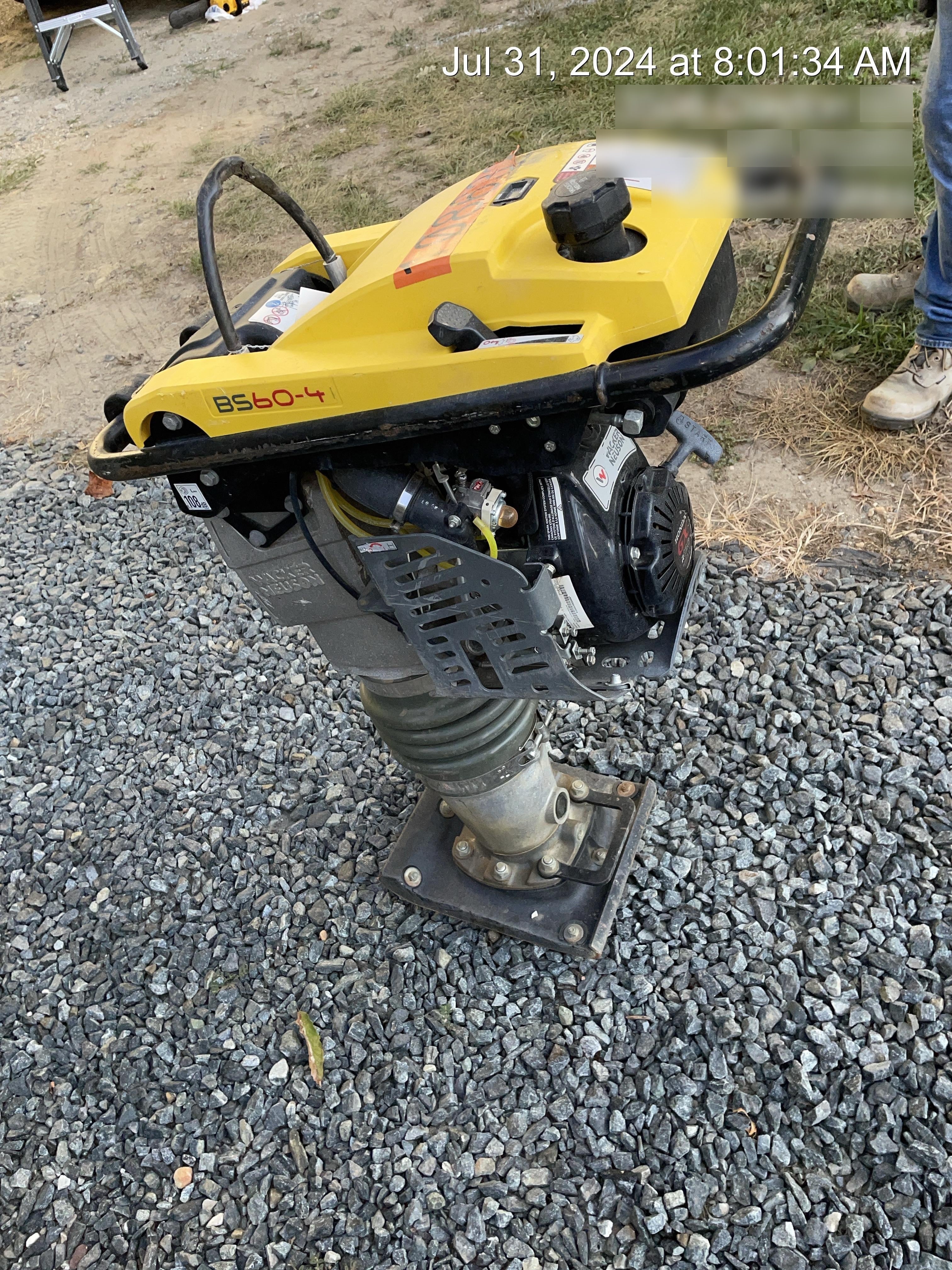 2020 WACKER NEUSON BS60-4As
