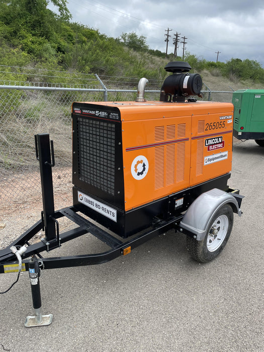 2022 Lincoln Electric Vantage 549X Crosslink Technology, Trailer Mounted, ES Decals, T3