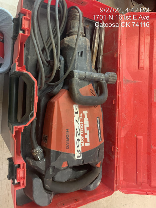 2019 HILTI TE 1000-AVR