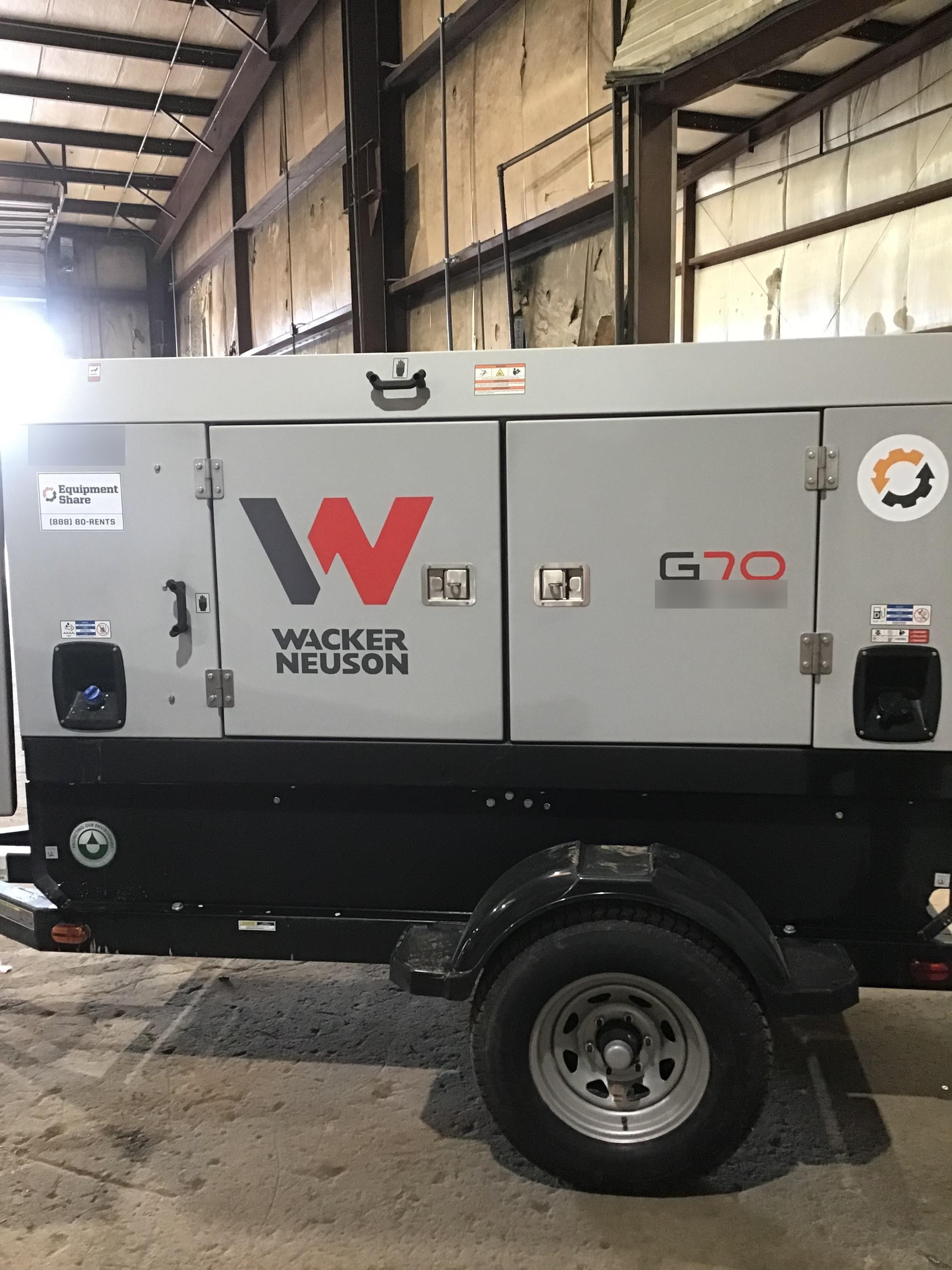 2019 WACKER NEUSON G70