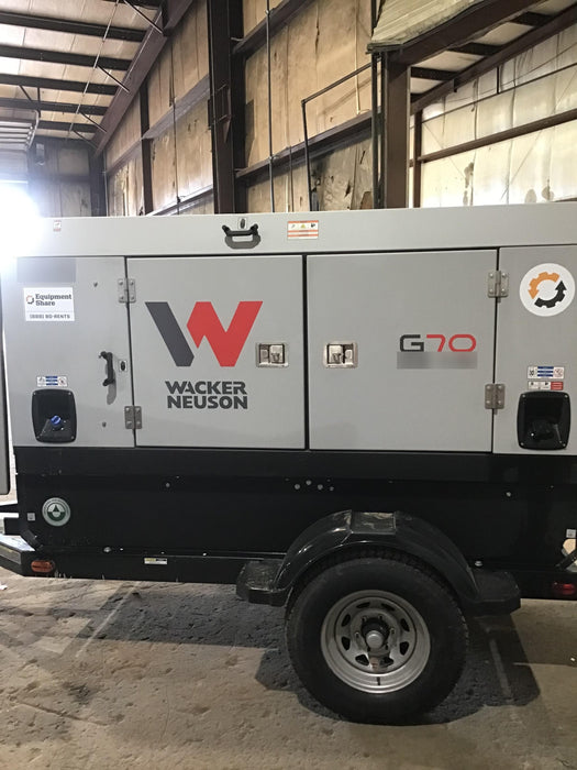 2019 WACKER NEUSON G70