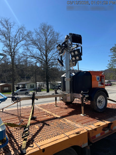 2024 Wanco WLTT-4MM4K Diesel, Deep Sea Controller, Shore Power Plug, Auto Start, (4) 350W LED Floodlights, 4kW Generator, 60 Gal Fuel Tank, 2" Ball, T3