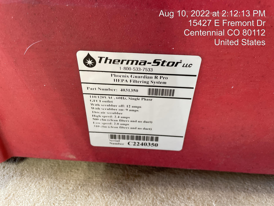 2022 PHOENIX Guardian R Hepa