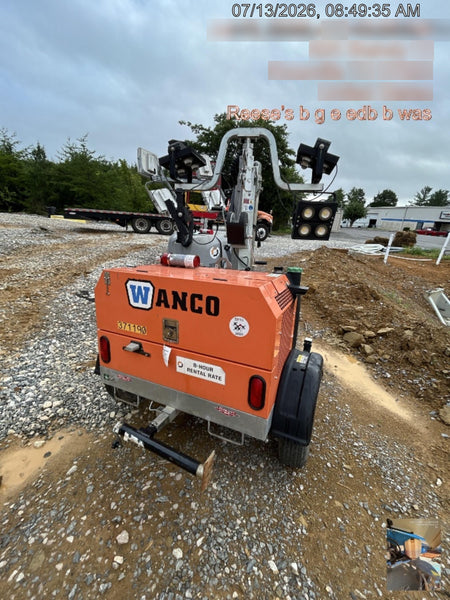 2023 Wanco WLTT-4MM4K Diesel, Deep Sea Controller, Shore Power Plug, Auto Start, (4) 350W LED Floodlights, 4kW Generator, 60 Gal Fuel Tank, 2" Ball, T3