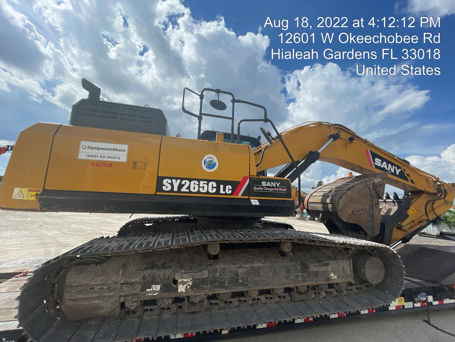 2021 SANY SY265C LC