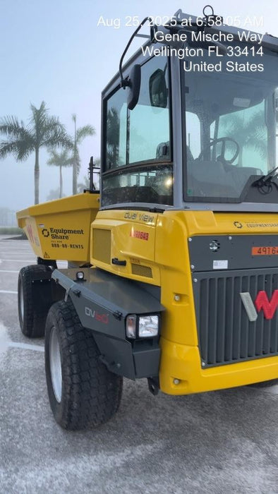 2025 WACKER NEUSON DV605 Cab Turf Tires