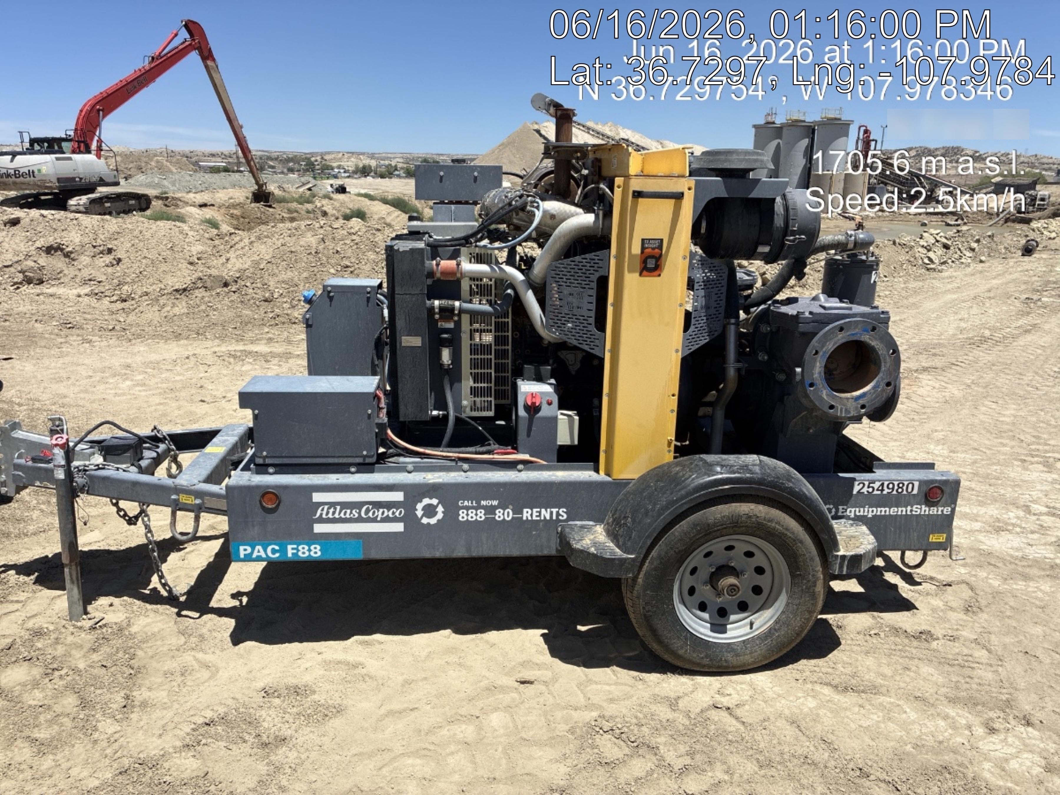 2022 ATLAS COPCO PAC F88 PD