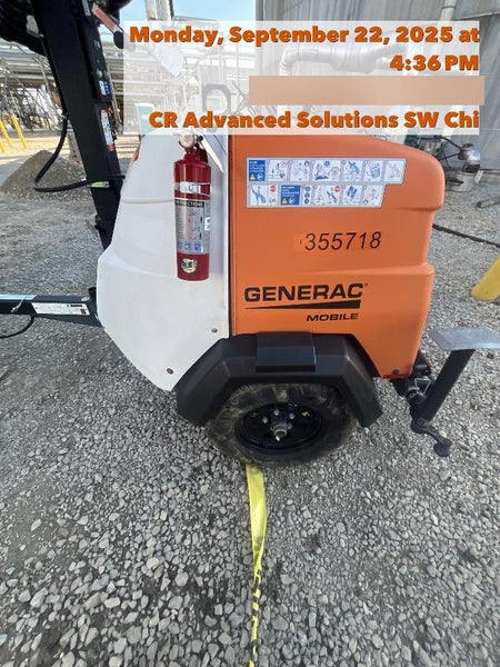 2023 Generac MLT2 Diesel, Flex Switch 120V Input, Powerzone Controller, 
(4) 320W LED Lights, 4kW Generator, 39.9 Gal Fuel Tank, 2" Ball, T3