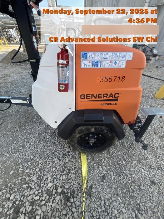 2023 Generac MLT2 Diesel, Flex Switch 120V Input, Powerzone Controller, 
(4) 320W LED Lights, 4kW Generator, 39.9 Gal Fuel Tank, 2" Ball, T3