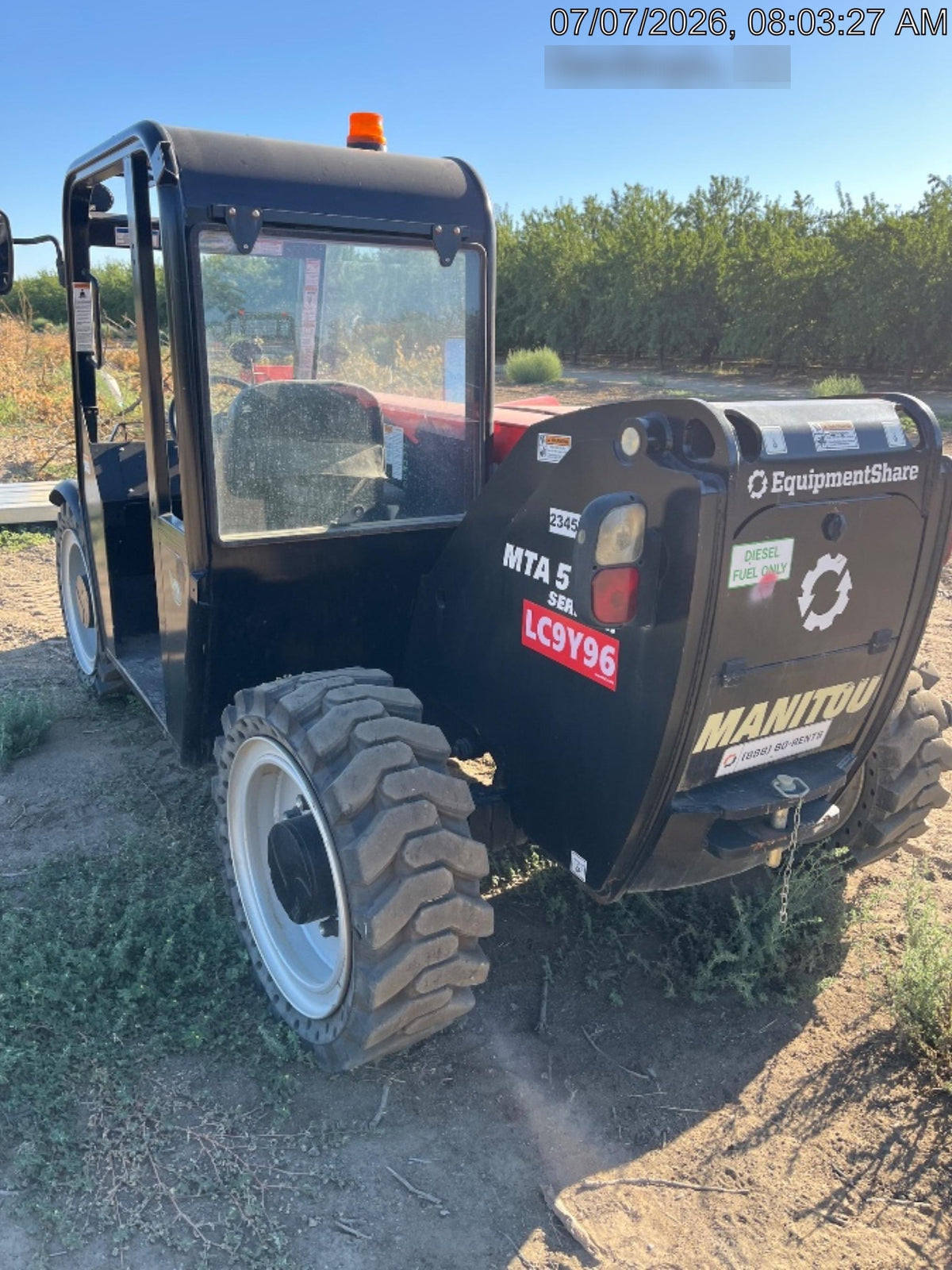 2022 MANITOU MTA5519