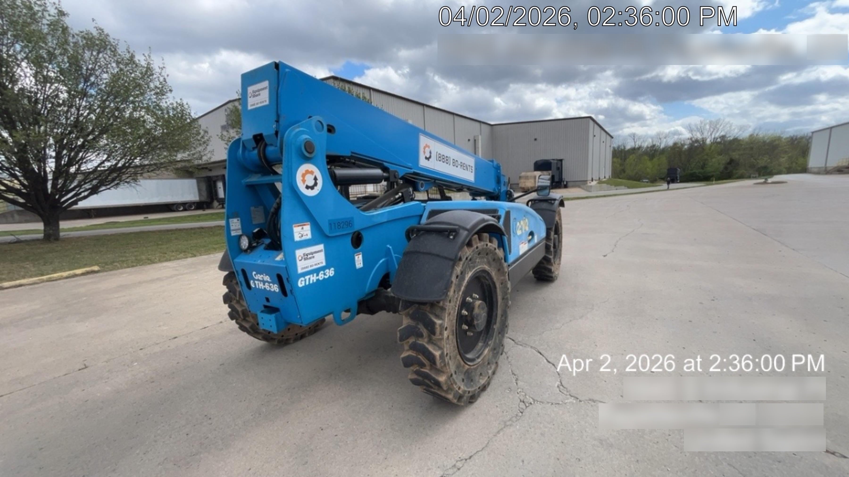 2020 GENIE GTH-636