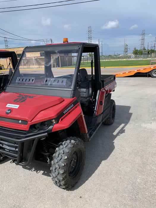 2021 Yanmar YU1000 Canopy, Steel Wheel, Poly WindShield, Beacon, Backup Alarm