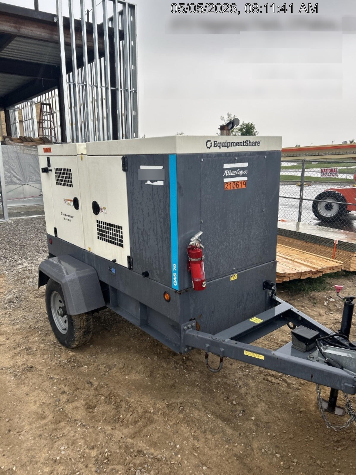 2022 ATLAS COPCO WAGNER QAS 70