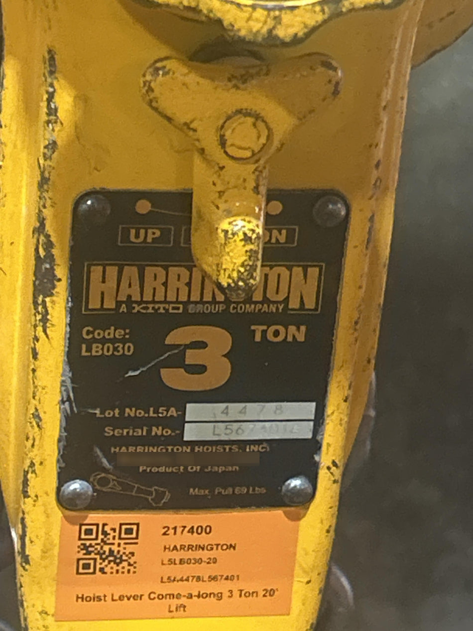 2022 HARRINGTON L5LB030-20