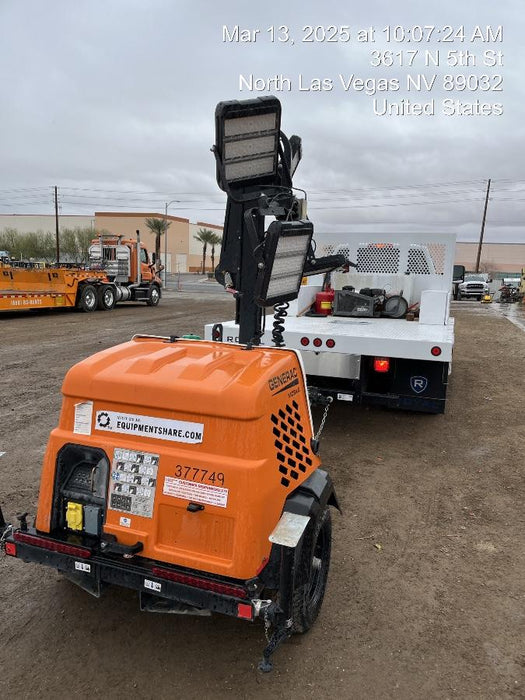 2023 Generac MLT2 Diesel, Flex Switch 120V Input, Powerzone Controller, 
(4) 320W LED Lights, 4kW Generator, 39.9 Gal Fuel Tank, 2" Ball, T3