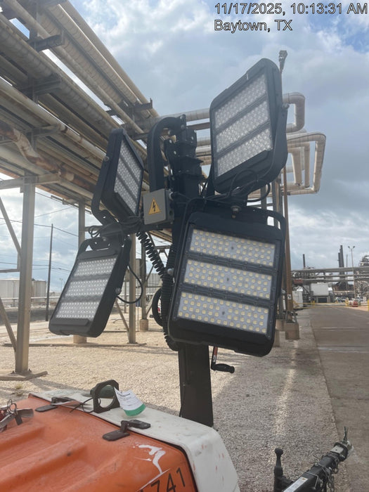 2025 Generac MLTS-4 Diesel, Mitsubishi L2E, 7.1 hp @1800 rpm, Flex Switch 120V Input, Powerzone Controller, (4) 320W LED Lights, 4kW Generator, 39.9 Gal Fuel Tank, 2" Ball, ES Decals