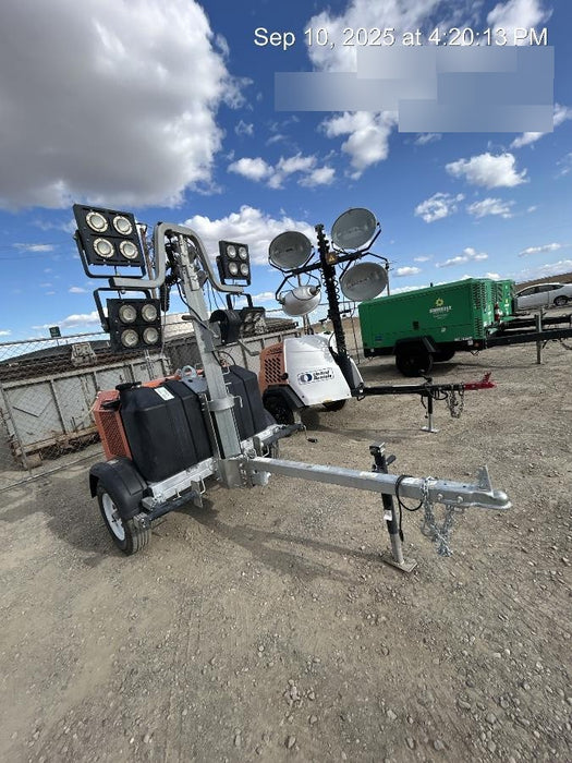 2024 Wanco WLTT-4MM4K Diesel, Deep Sea Controller, Shore Power Plug, Auto Start, (4) 350W LED Floodlights, 4kW Generator, 60 Gal Fuel Tank, 2" Ball, T3