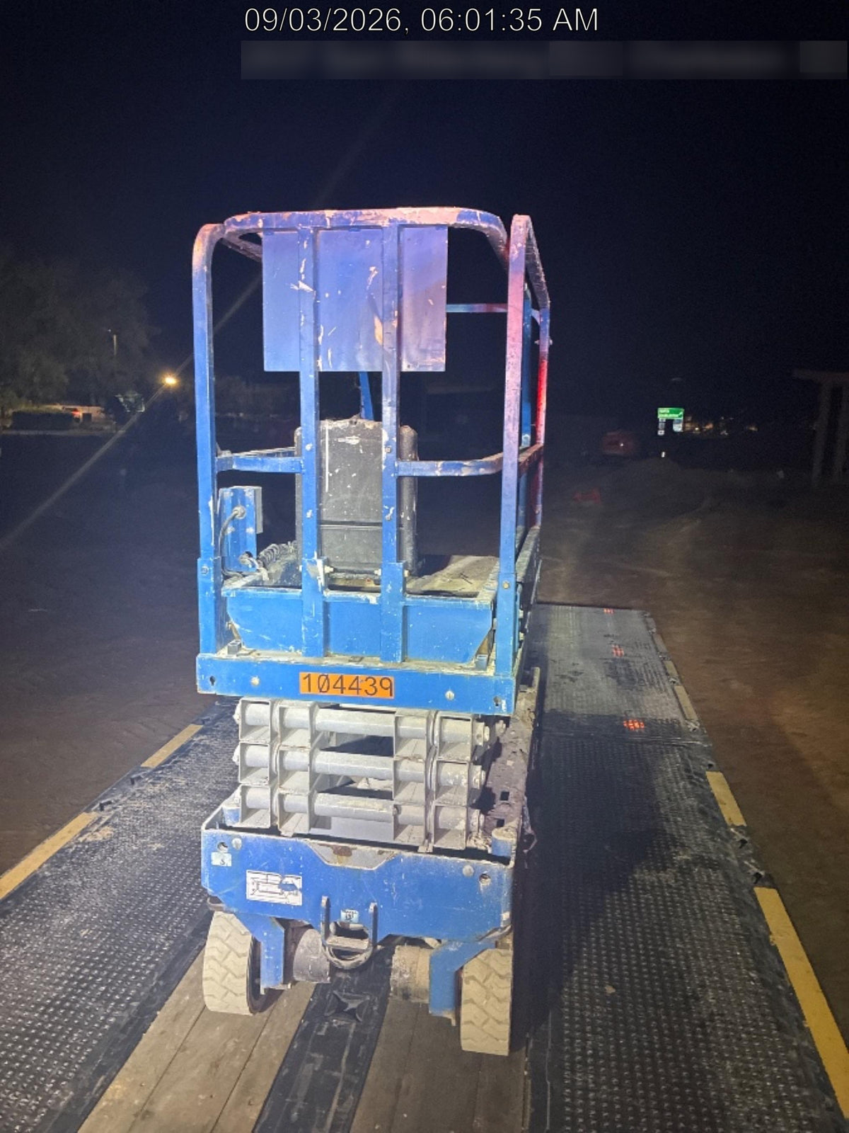 2020 Genie GS-1930 Fixed rails with chain entry gate - Pre A92.20