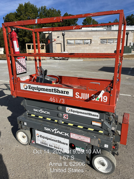2019 Skyjack SJIII-3219 Standard Options, Trojan Batteries