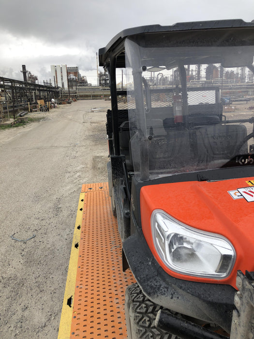 2021 Kubota RTV-X1140W-H Plastic Canopy, Windshield Acrylic Clear, LED Strobe Light, Wire Harness Kit, Back up Alarm