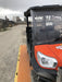2021 Kubota RTV-X1140W-H Plastic Canopy, Windshield Acrylic Clear, LED Strobe Light, Wire Harness Kit, Back up Alarm