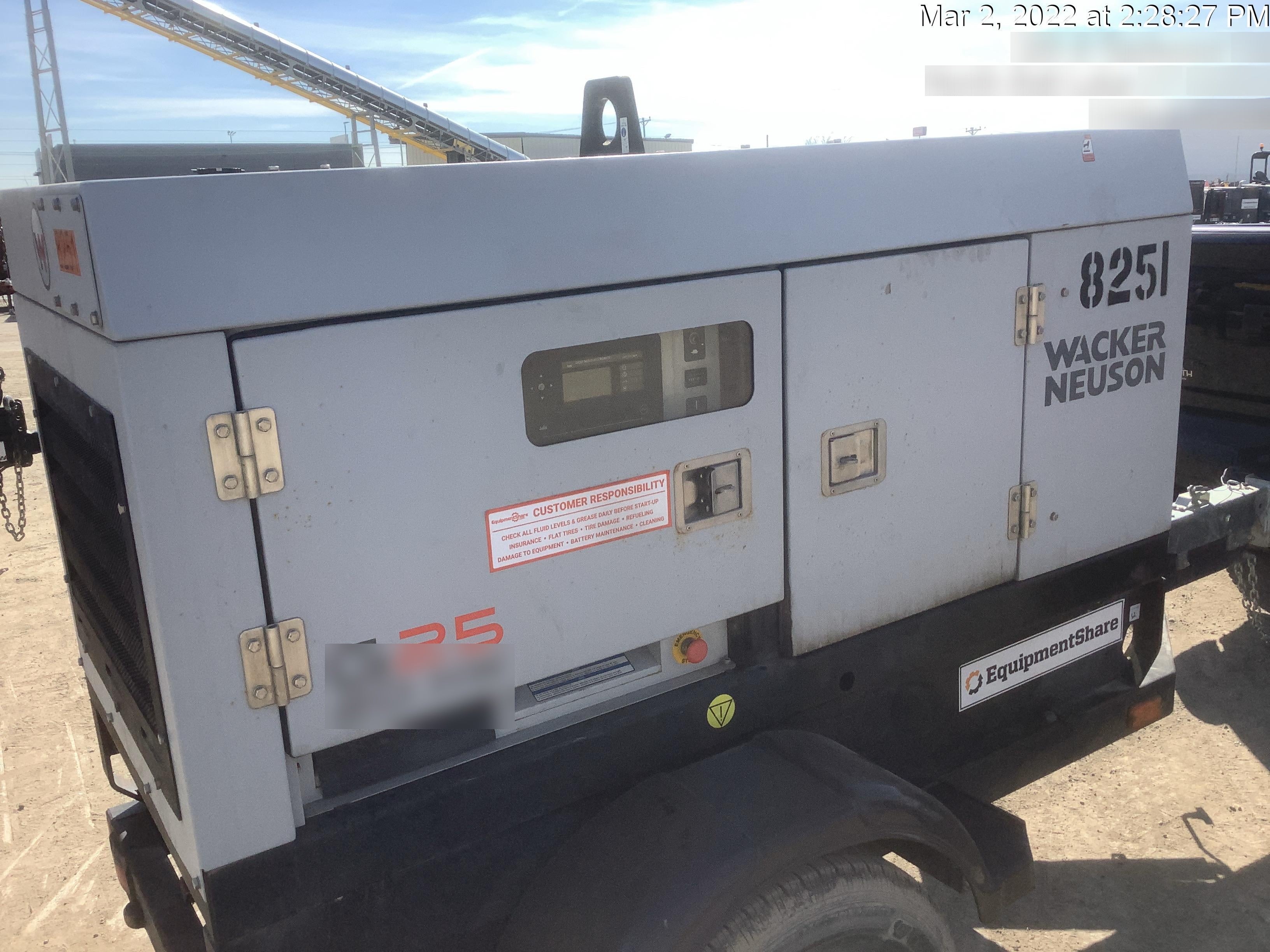 2018 WACKER NEUSON G25