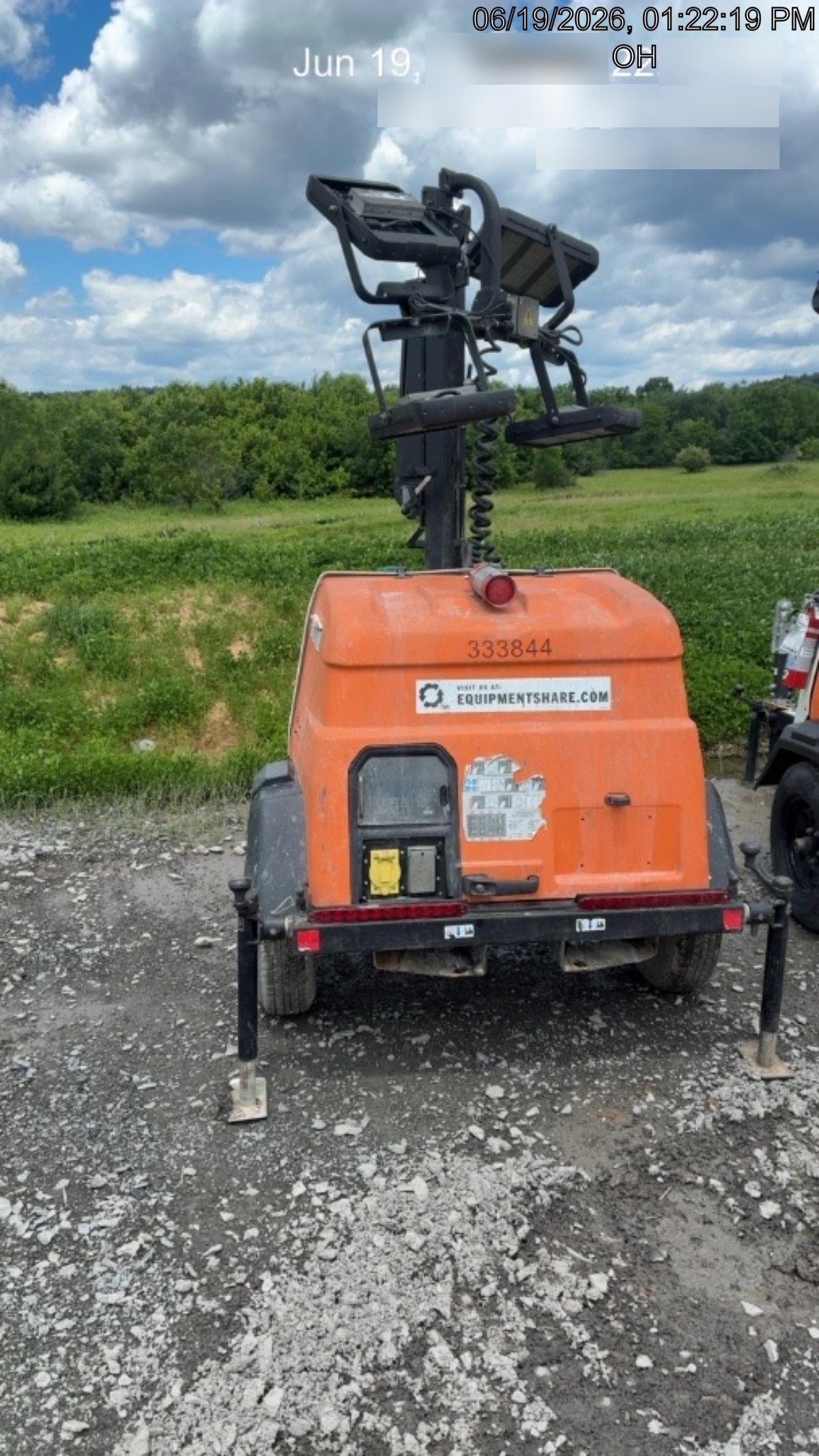 2023 Generac MLT2 Diesel, Flex Switch 120V Input, Powerzone Controller, (4) 320W LED Lights, 4kW Generator, 39.9 Gal Fuel Tank, 2" Ball, T3
