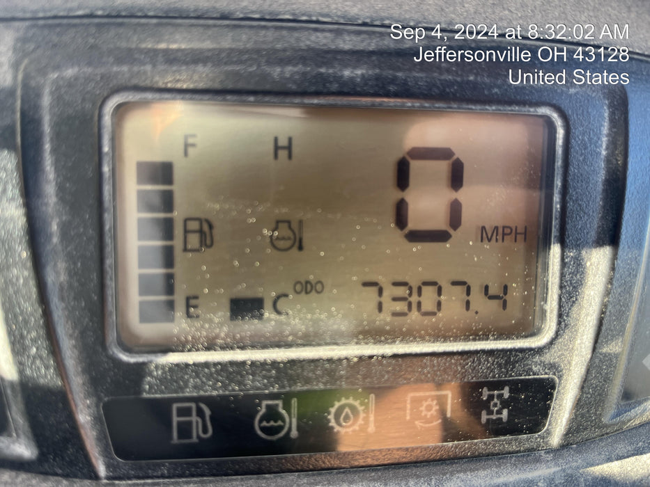 2022 Kubota RTV-X1140W-H Plastic Canopy, Windshield Acrylic Clear, LED Strobe Light, Wire Harness Kit, Back up Alarm