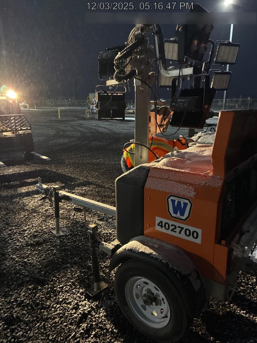 2024 Wanco WLTT-4MM4K Diesel, Deep Sea Controller, Shore Power Plug, Auto Start, (4) 350W LED Floodlights, 4kW Generator, 60 Gal Fuel Tank, 2" Ball, T3