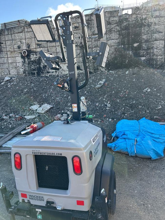 2024 Wacker Neuson LTT4 Diesel, Kohler KDW702, Deep Sea Controller, Auto Start, LED 320W, Bypass Outlet, T3