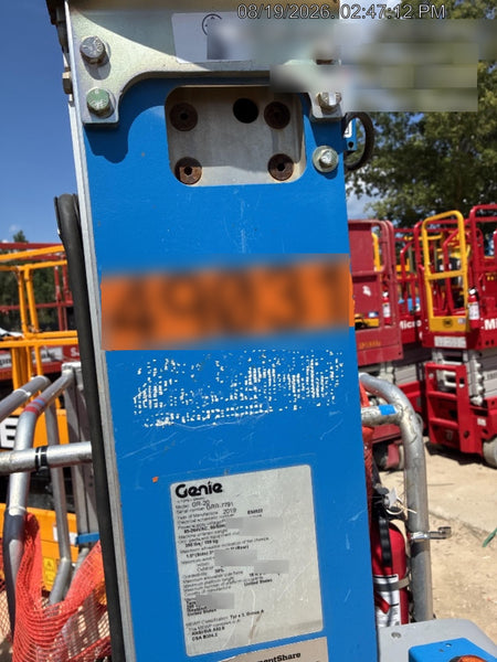 2019 GENIE GR-20
