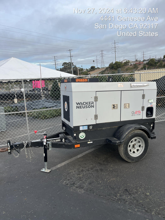 2020 WACKER NEUSON G25