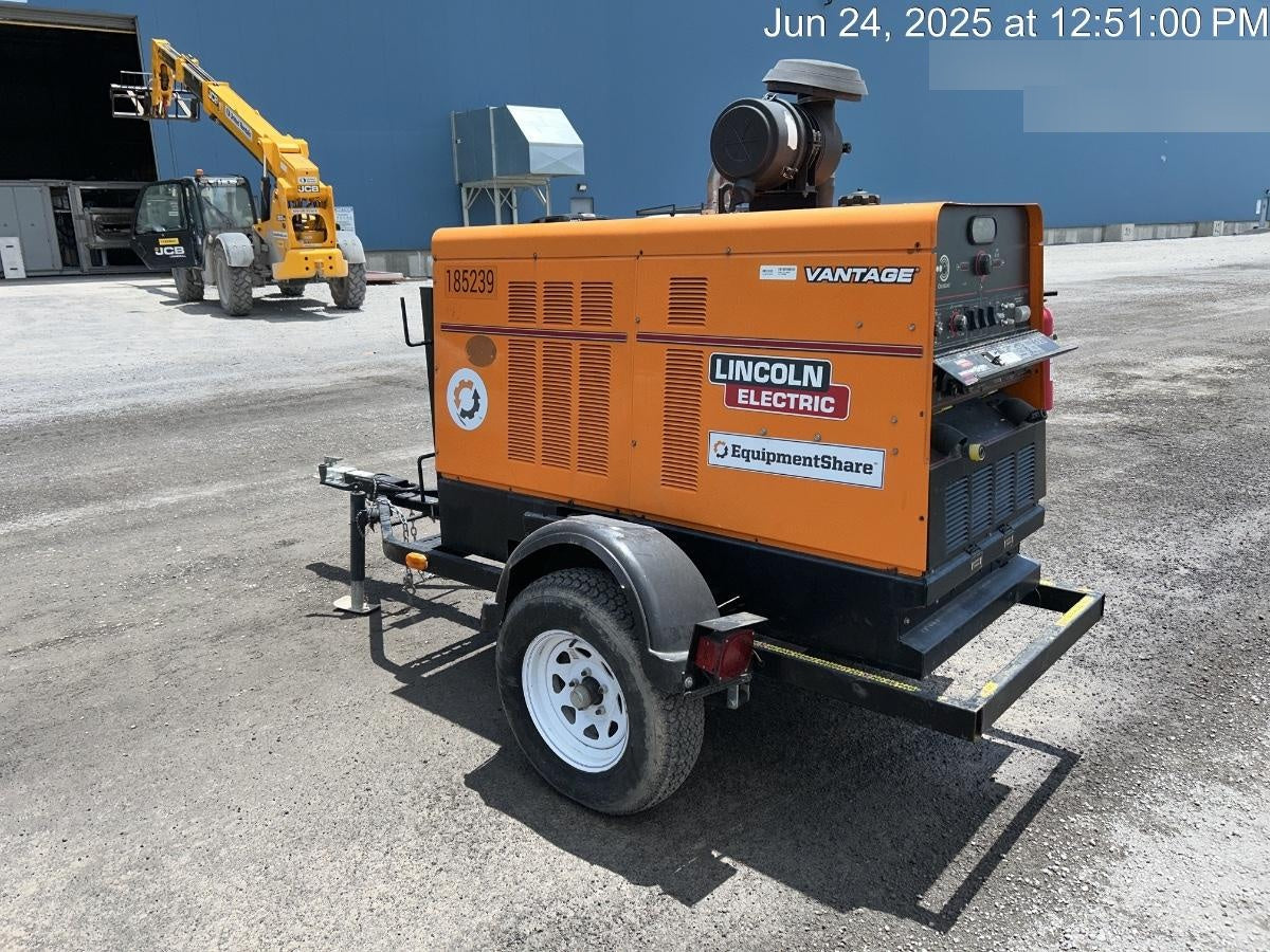 2021 Lincoln Electric Vantage 549X Ready Pak 3, ORANGE (includes trailer, cable rack, fender light kit)