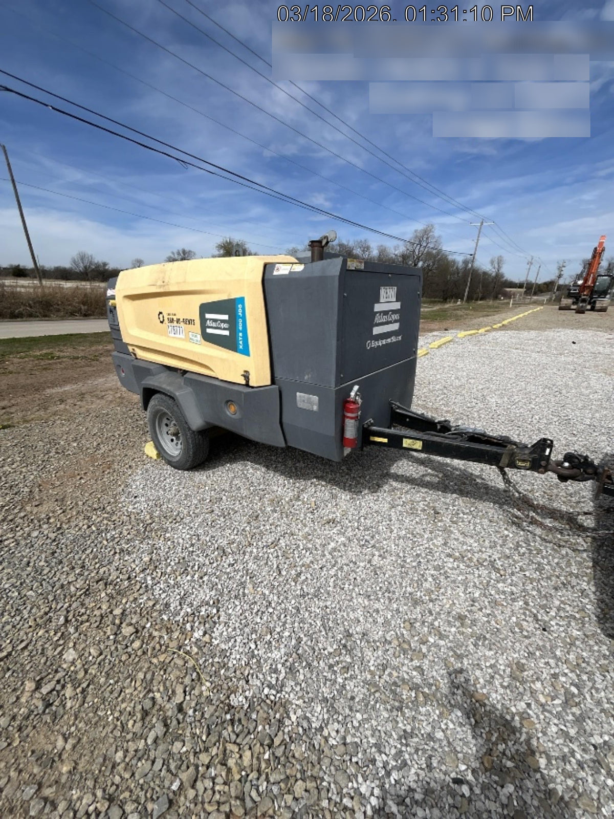 2021 ATLAS COPCO XATS400 CWK