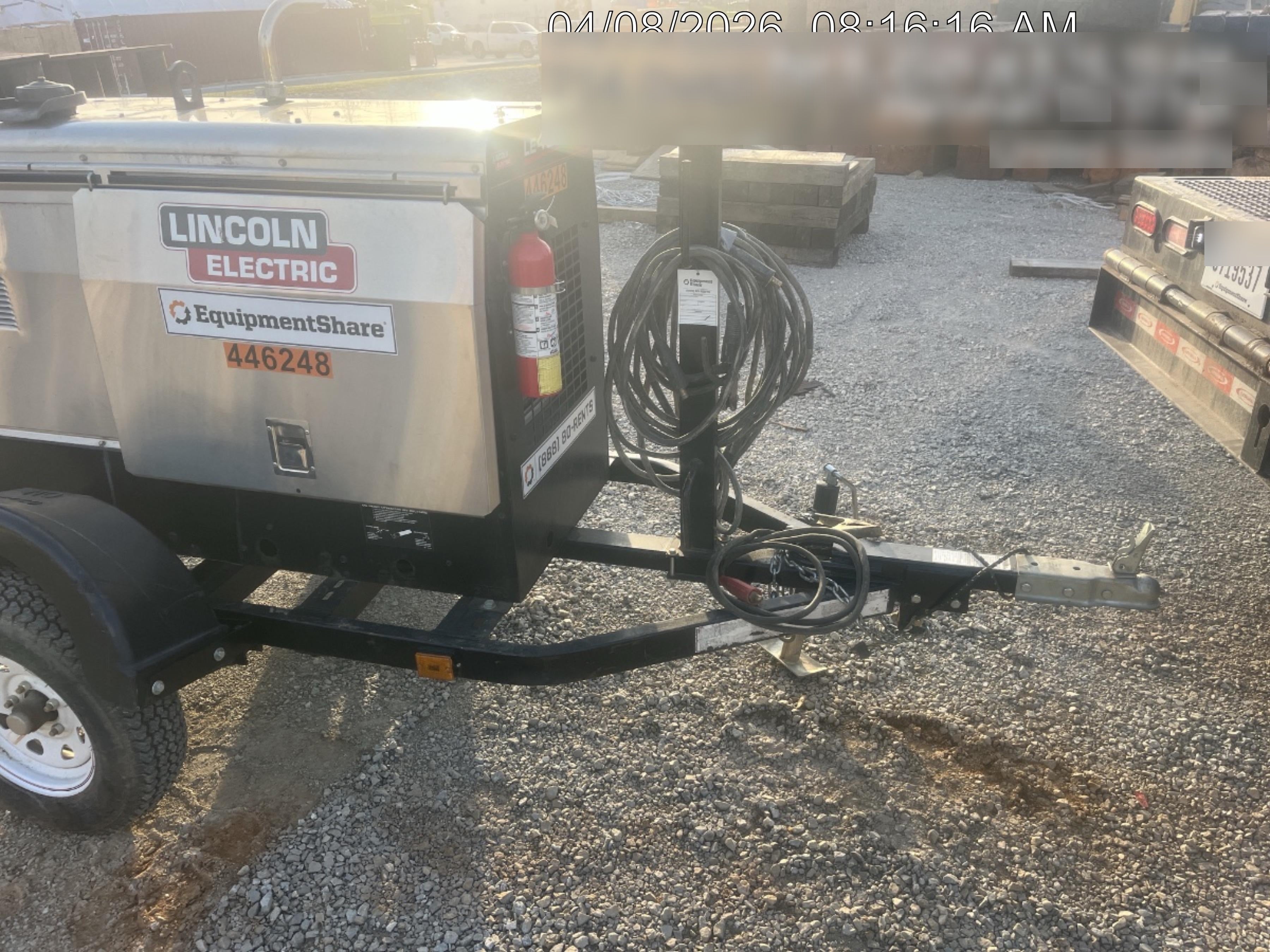 2024 Lincoln Electric LE400 Kubota V1505, Trlr, Cable Rack, Light Kit, ES Decals, T3