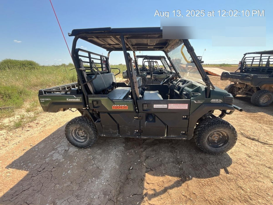 Kawasaki Mule PRO-DXT Movement Alarm, Beacon, Hard Top, ES Track Hardware