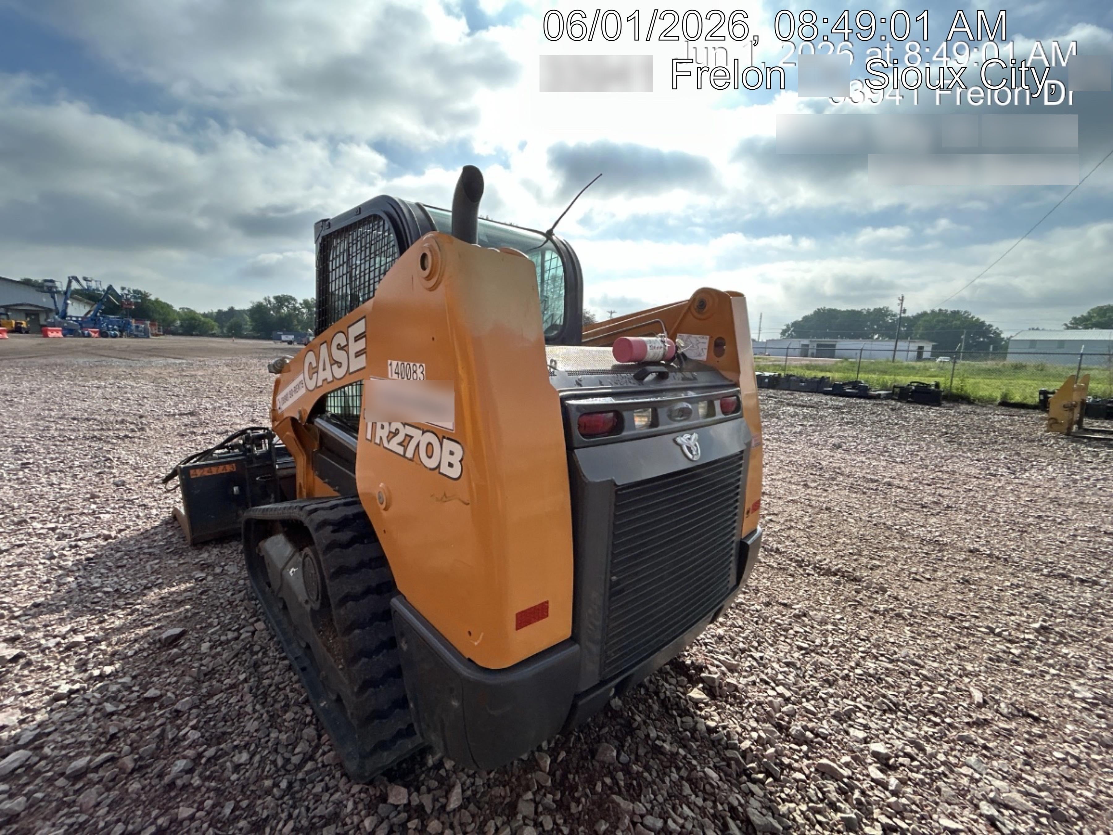 2021 CASE TR270B