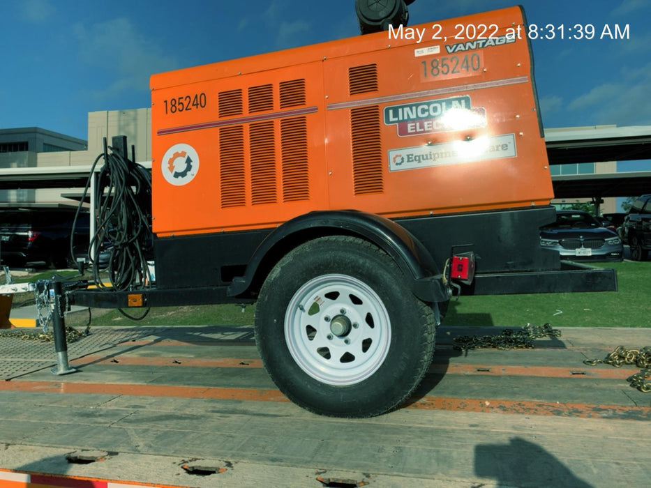 2021 Lincoln Electric Vantage 549X Ready Pak 3, ORANGE (includes trailer, cable rack, fender light kit)
