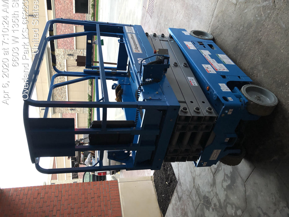 2020 Genie GS-1930 Solid Non Marking Tires, Beacon, Folding rails with half height swing gate