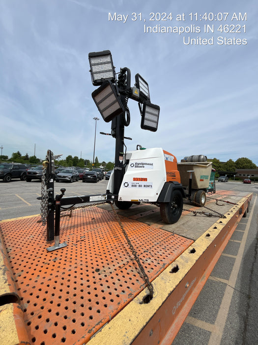 2023 Generac MLT2 Diesel, Flex Switch 120V Input, Powerzone Controller, (4) 320W LED Lights, 4kW Generator, 39.9 Gal Fuel Tank, 2" Ball, T3