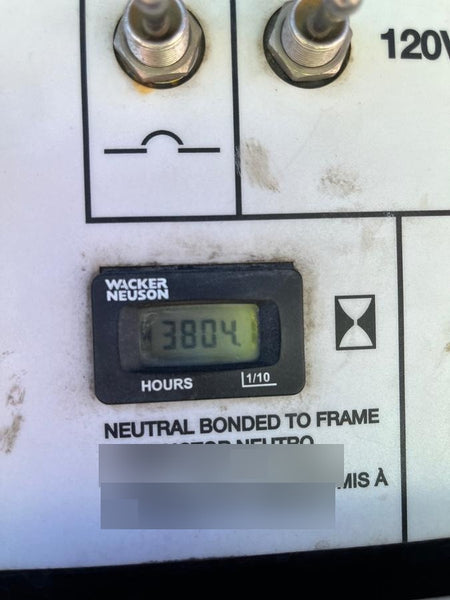 2019 Wacker Neuson LTV6L-MH Mobile Light Tower w/Fuel Level Sensor Installed