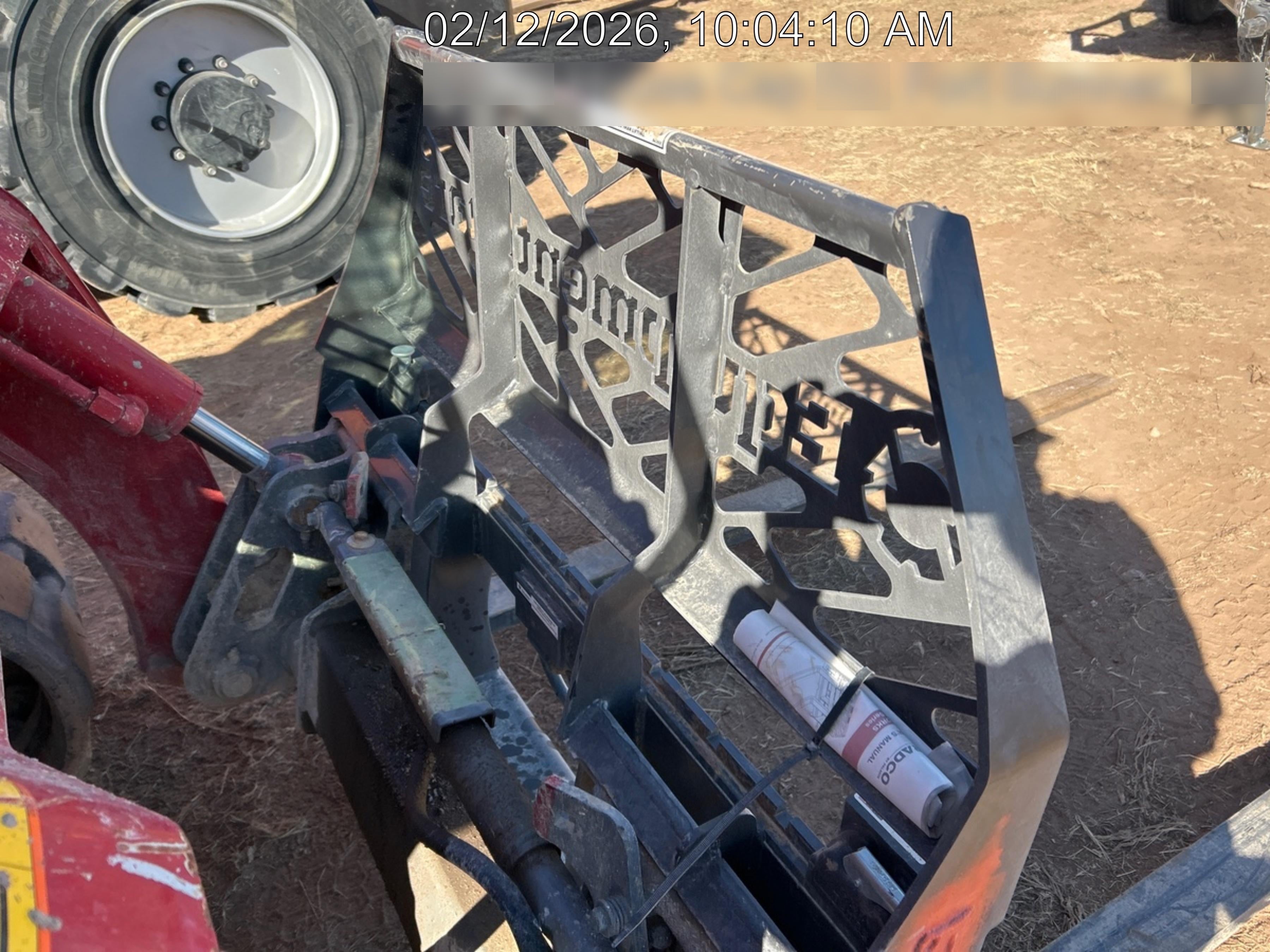 2025 PALADIN 72" Skid Steer Forks